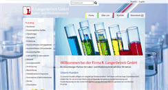 Desktop Screenshot of langenbrinck.com